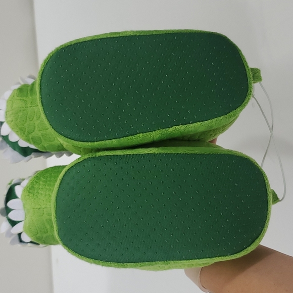Disney Pixar Rex Dinosaur plush kids slippers US 7/8 - Picture 9 of 9